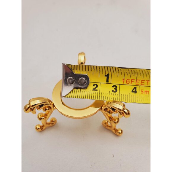 metal display stand for egg, mineral, orb or crystal ball, egg stand, crystal - Picture 10 of 10